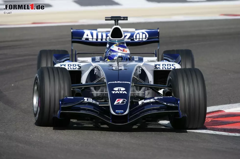 ... denn 2006 steckt im FW28 ein Cosworth-Motor. Rookie Nico Rosberg fährt gleich bei seinem Debüt in Bahrain die schnellste Rennrunde. Foto zur News: ... denn 2006 steckt im FW28 ein Cosworth-Motor. Rookie Nico Rosberg fährt gleich bei seinem Debüt in Bahrain die schnellste Rennrunde.