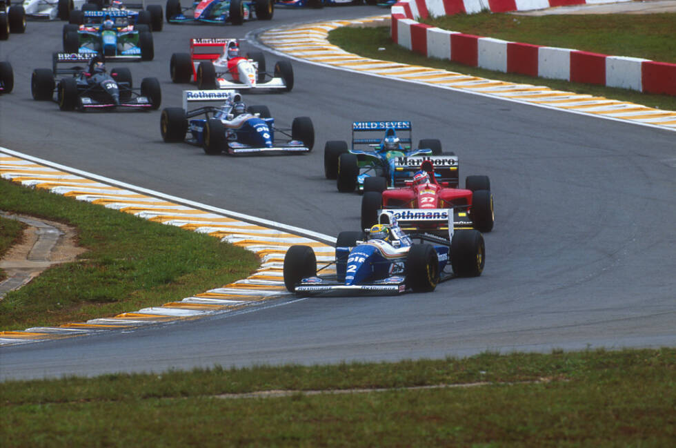 Foto zur News: Sao Paulo (1976 und 1994-1995) - Heutzutage ist der Große Preis von Brasilien regelmäßig eines der letzten Rennen des Jahres. Doch das war nicht immer so! In Interlagos findet sogar dreimal der Saisonauftakt statt. 1994 und 1995 startet dort Michael Schumacher jeweils mit einem Sieg ins neue Jahr.