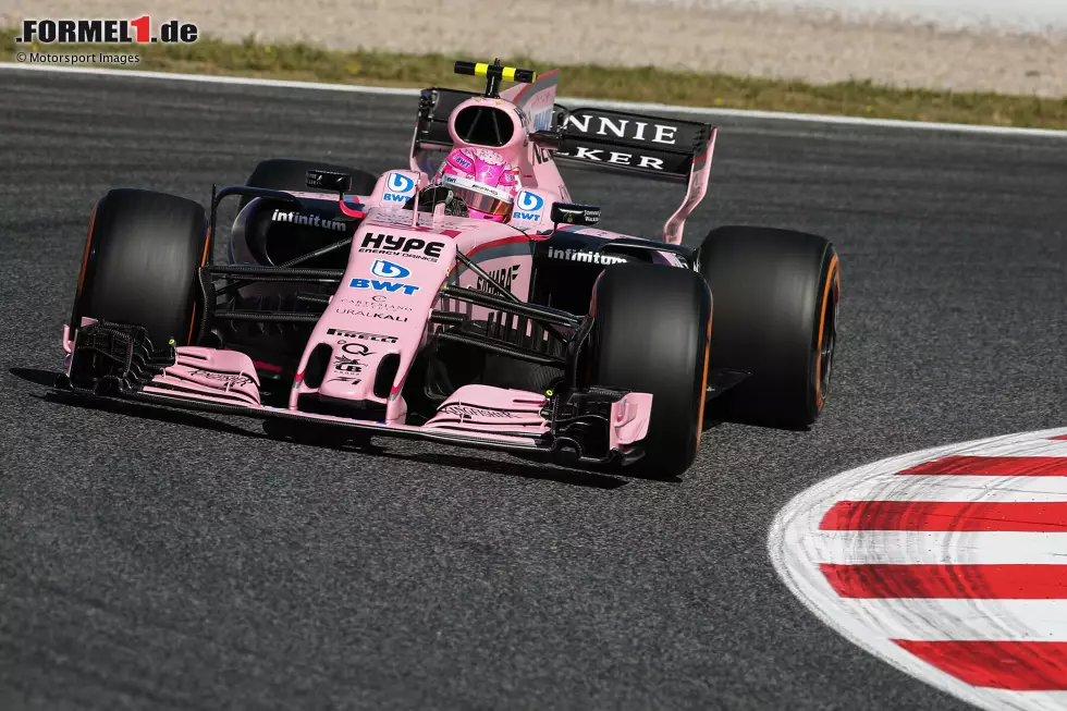 In seinem fünften Rennen für das Team stellt Ocon mit Platz fünf einen persönlichen Formel-1-Rekord auf, den er ... Foto zur News: In seinem fünften Rennen für das Team stellt Ocon mit Platz fünf einen persönlichen Formel-1-Rekord auf, den er ...