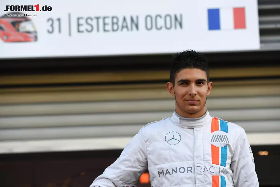 "Ich wollte immer nur in die Formel 1, nichts anderes", sagt Ocon. Im August 2016 ist es soweit: Dank seiner Mercedes-Connection erhält Ocon das Manor-Cockpit von Ryo Haryanto und wird Teamkollege von Pascal Wehrlein, dem DTM-Champion von 2015. Foto zur News: "Ich wollte immer nur in die Formel 1, nichts anderes", sagt Ocon. Im August 2016 ist es soweit: Dank seiner Mercedes-Connection erhält Ocon das Manor-Cockpit von Ryo Haryanto und wird Teamkollege von Pascal Wehrlein, dem DTM-Champion von 2015.