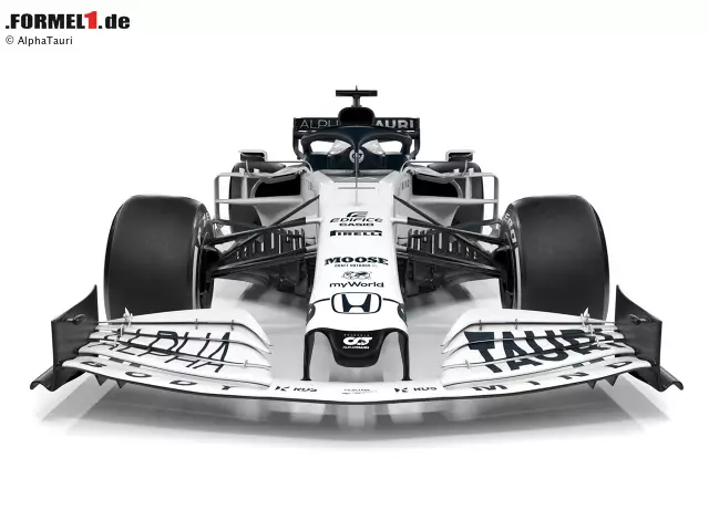 Foto zur News: Hier sind die ersten Bilder des neuen AlphaTauri-Honda AT01 für die Formel-1-Saison 2020, wie er vom ehemaligen Toro-Rosso-Team vorgestellt wurde!