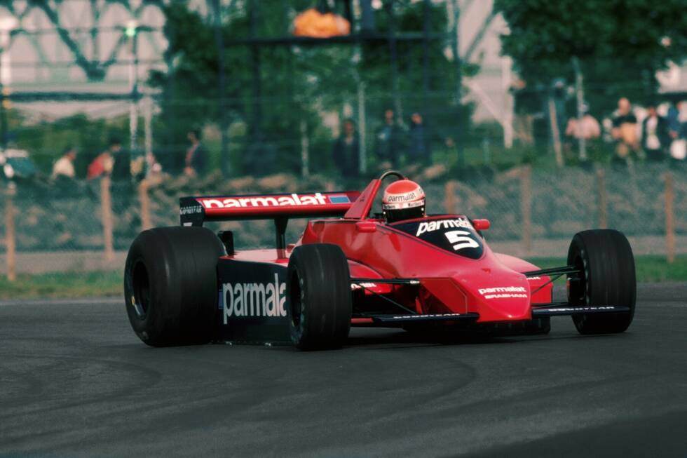 Foto zur News: Niki Laudas erster Rücktritt ist ein Paukenschlag. 1979 wirft der zweimalige Weltmeister mitten während des Rennwochenendes in Kanada die Brocken hin. &quot;Warum soll ich wie ein Trottel mit den anderen im Kreis fahren?&quot;, so seine Begründung gegenüber Brabham-Teamchef Bernie Ecclestone.