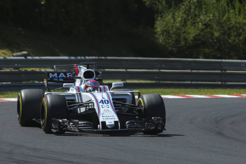 Foto zur News: Letzter Formel-1-Einsatz: Budapest 2017, in Vertretung von Williams-Stammfahrer Felipe Massa, der sich unwohl fühlte. Ergebnis: Ausfall