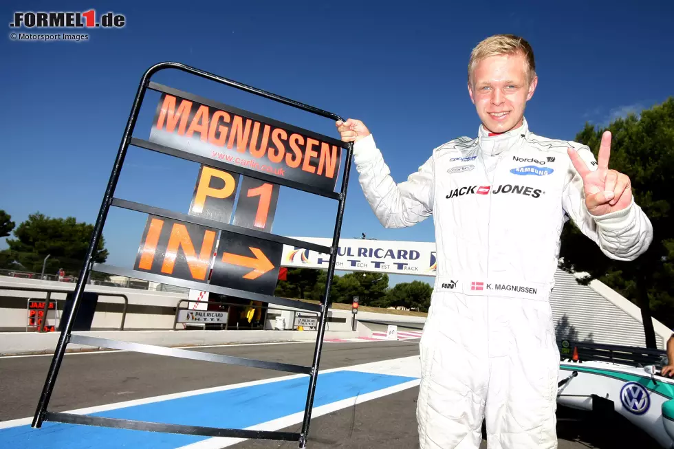 Foto zur News: Kevin Magnussen (2010 noch in der Formel 3)