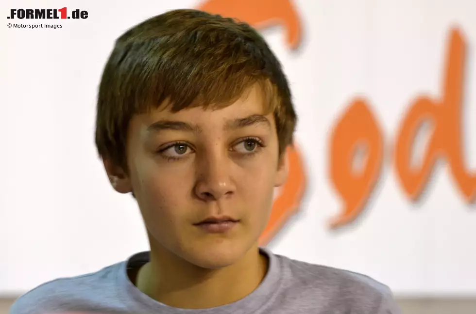 Foto zur News: George Russell (2011 noch im Kartsport)