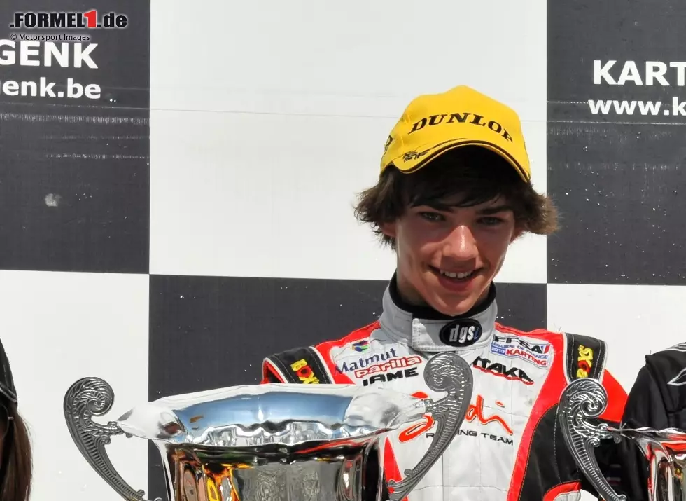 Foto zur News: Pierre Gasly (2010 noch im Kartsport)