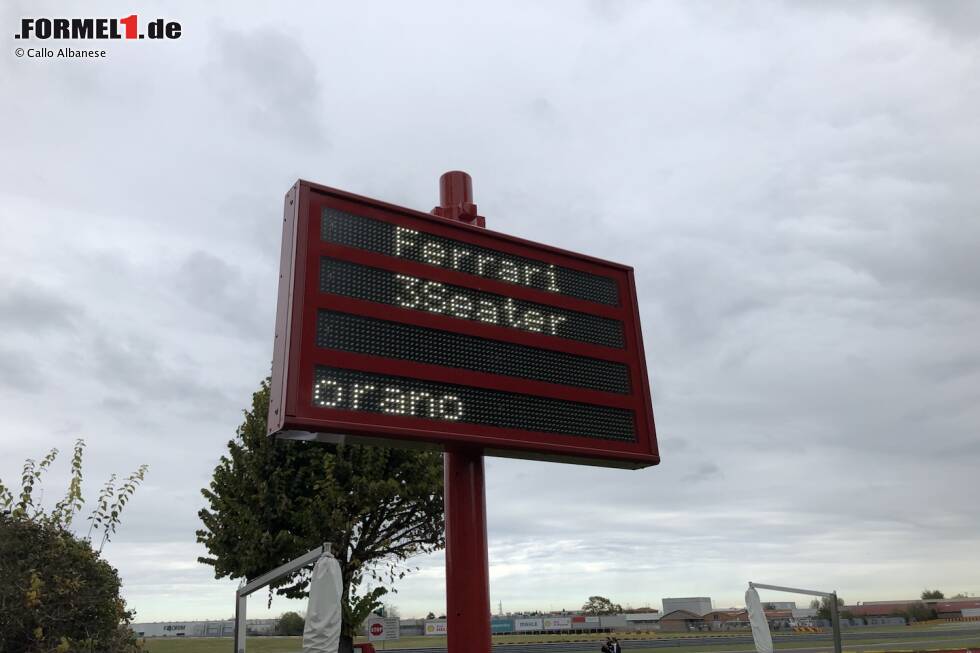 Foto zur News: Fiorano ist reserviert für den Ferrari-Dreisitzer