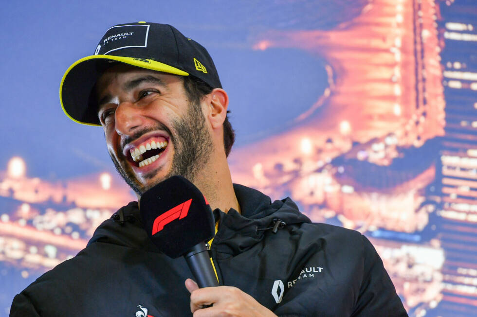 Foto zur News: #2: Daniel Ricciardo (Renault) - 5,48 Millionen Follower. Der &quot;Honey Badger&quot; gilt als klassische Frohnatur und nimmt seine Formel-1-Kollegen schon mal aufs Korn. Das kommt gut an bei den Fans, reicht hier aber nur für Platz zwei - und das ziemlich abgeschlagen ...