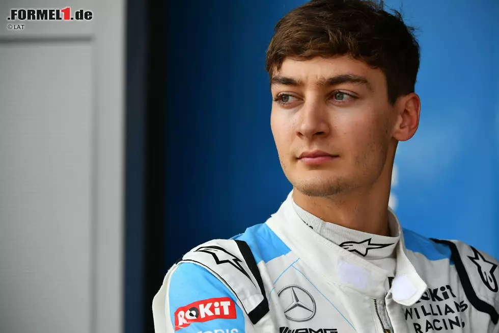 #14: George Russell (Williams) - 630.000 Follower. Sitzt er eines Tages im Mercedes-Silberpfeil? Russell jedenfalls hat eine gewisse Fangemeinde, obwohl er mit Williams 2019 nur hinterhergefahren ist. Foto zur News: #14: George Russell (Williams) - 630.000 Follower. Sitzt er eines Tages im Mercedes-Silberpfeil? Russell jedenfalls hat eine gewisse Fangemeinde, obwohl er mit Williams 2019 nur hinterhergefahren ist.