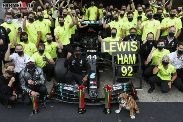Foto zur News: 92 Formel-1-Siege für Lewis Hamilton: Da gratuliert auch die direkte Konkurrenz. Wir haben Stimmen zum neuen Siegrekord zusammengetragen!