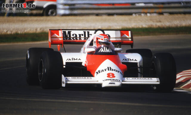 Foto zur News: Niki Lauda kommt 1984 zwar als WM-Spitzenreiter zum Saisonfinale nach Portugal, doch in Estoril läuft es für ihn nicht nach Plan. Schon im Qualifying ...