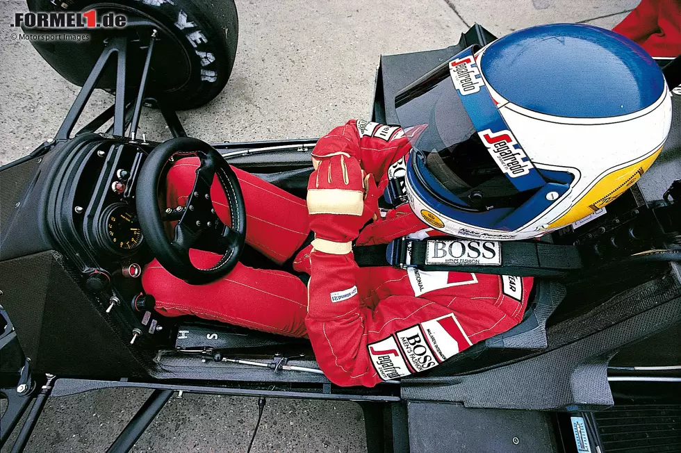 ... McLaren mit dem Modell MP4-2C von 1986 weiterhin auf eine Ledereinfassung setzt. Doch deren Tage sind nun endgültig gezählt. Foto zur News: ... McLaren mit dem Modell MP4-2C von 1986 weiterhin auf eine Ledereinfassung setzt. Doch deren Tage sind nun endgültig gezählt.