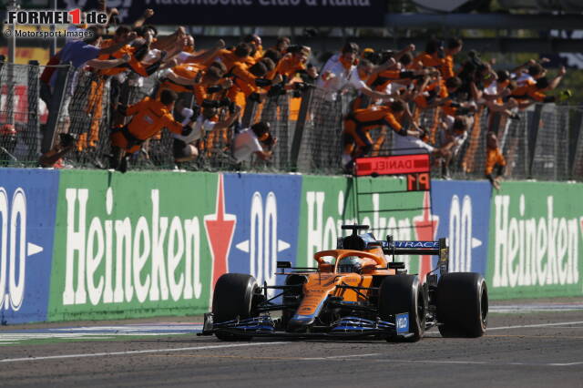 Foto zur News: 4. McLaren - Letzter Sieg: Großer Preis von Italien 2021 mit Daniel Ricciardo