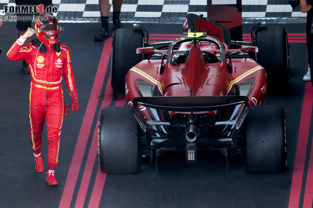 Foto zur News: 1. Ferrari - Letzter Sieg: Großer Preis von Australien 2024 mit Carlos Sainz