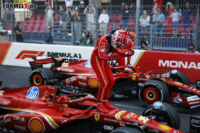 Foto zur News: 1. Ferrari - Letzter Sieg: Großer Preis von Monaco 2024 mit Charles Leclerc