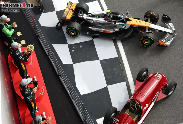 Foto zur News: 1. McLaren - Letzter Sieg: Großer Preis von Großbritannien 2025 mit Lando Norris