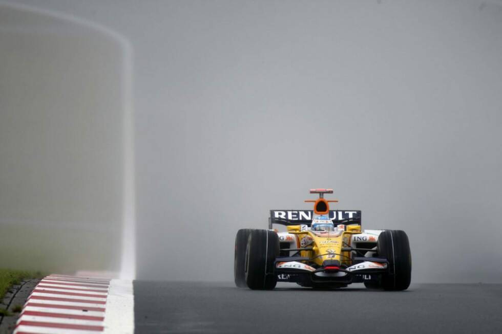 Foto zur News: 11. Renault - Letzter Sieg: Großer Preis von Japan 2008 mit Fernando Alonso