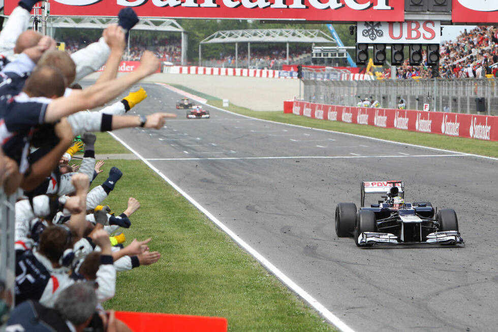Foto zur News: 9. Williams - Letzter Sieg: Großer Preis von Spanien 2012 mit Pastor Maldonado