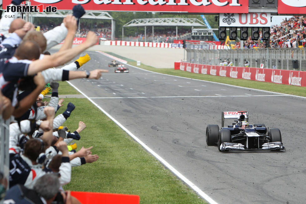 Foto zur News: 9. Williams - Letzter Sieg: Großer Preis von Spanien 2012 mit Pastor Maldonado