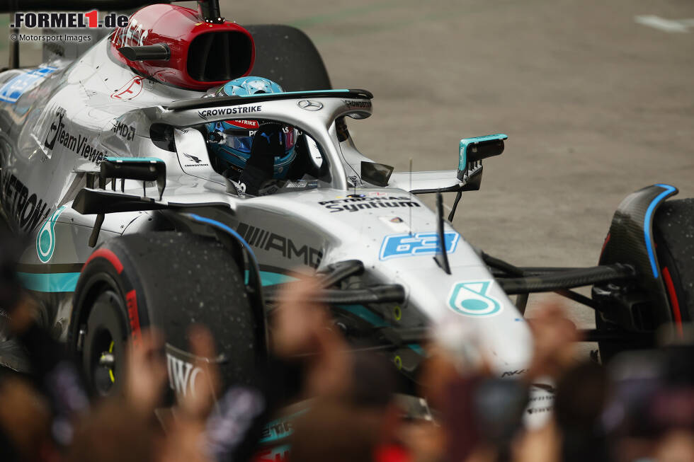 Foto zur News: 4. Mercedes - Letzter Sieg: Großer Preis von Sao Paulo 2022 mit George Russell