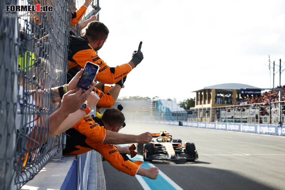 Foto zur News: 3. McLaren - Letzter Sieg: Großer Preis von Miami 2024 mit Lando Norris