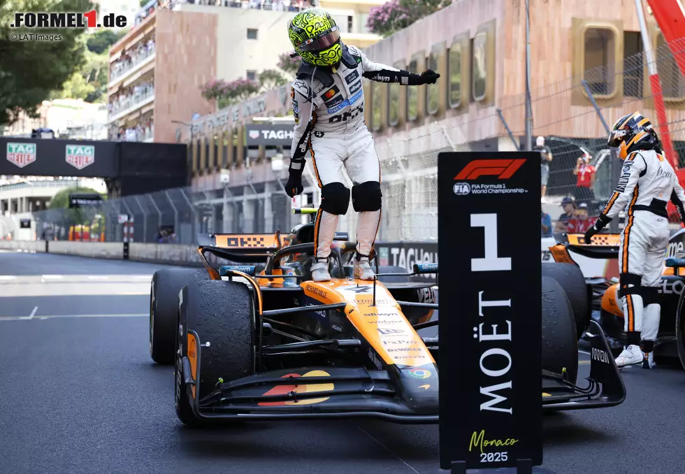 Foto zur News: 1. McLaren - Letzter Sieg: Großer Preis von Monaco 2025 mit Lando Norris