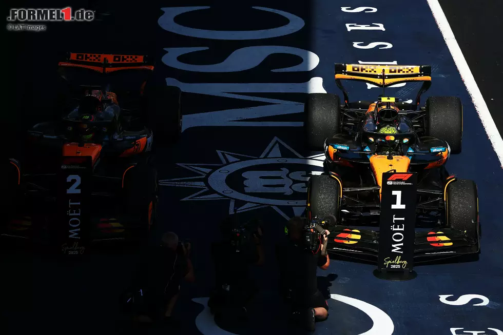 Foto zur News: 1. McLaren - Letzter Sieg: Großer Preis von Österreich 2025 mit Lando Norris