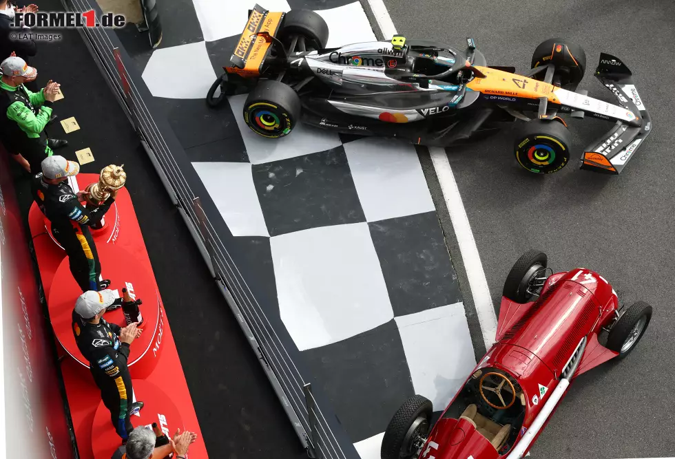 Foto zur News: 1. McLaren - Letzter Sieg: Großer Preis von Großbritannien 2025 mit Lando Norris