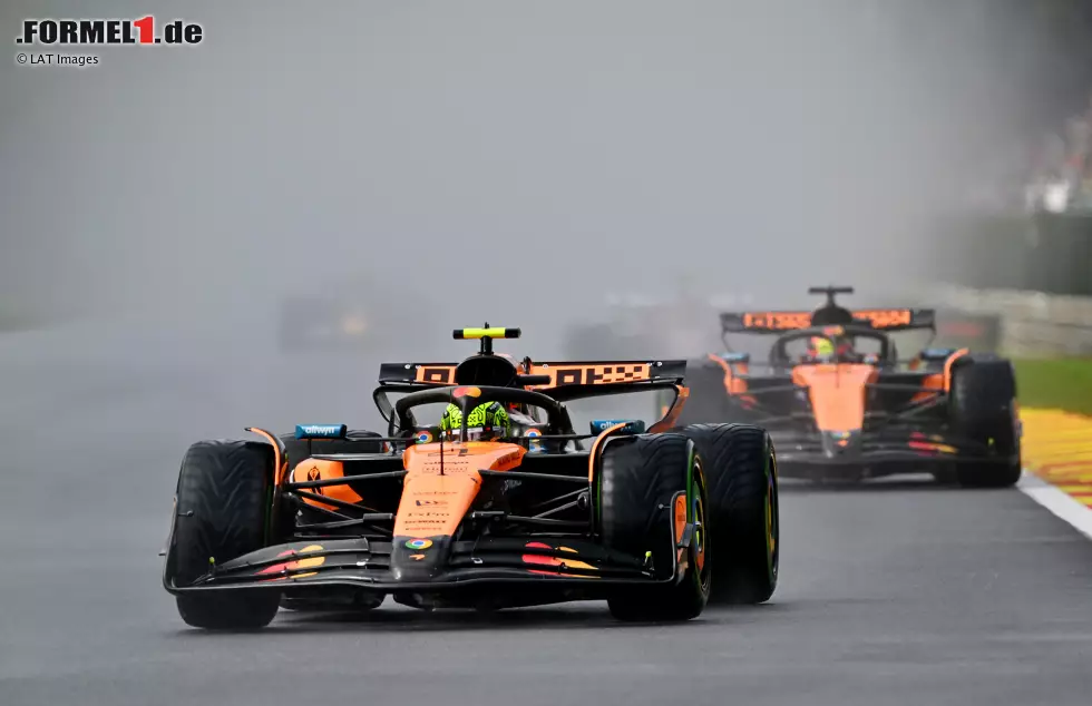 1. McLaren - Letzter Sieg: Großer Preis von Belgien 2025 mit Oscar Piastri Foto zur News: 1. McLaren - Letzter Sieg: Großer Preis von Belgien 2025 mit Oscar Piastri