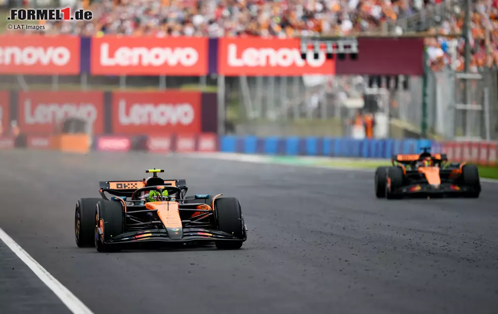 Foto zur News: 1. McLaren - Letzter Sieg: Großer Preis von Ungarn 2025 mit Lando Norris