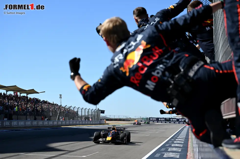 Foto zur News: 1. Red Bull - Letzter Sieg: Großer Preis der USA 2025 mit Max Verstappen
