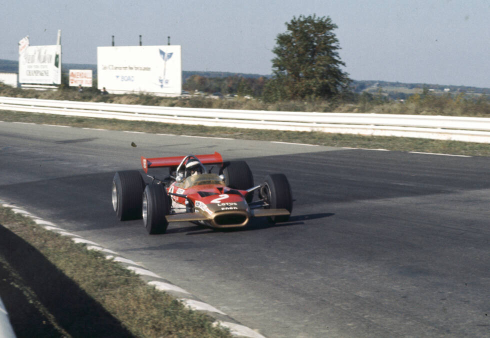 Foto zur News: 1:03.62 Minuten: Jochen Rindt (Lotus), Watkins Glen 1969