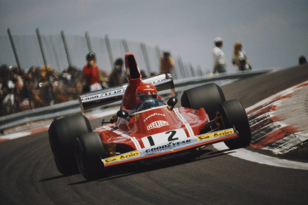 Foto zur News: 58,79 Sekunden: Niki Lauda (Ferrari), Dijon 1974