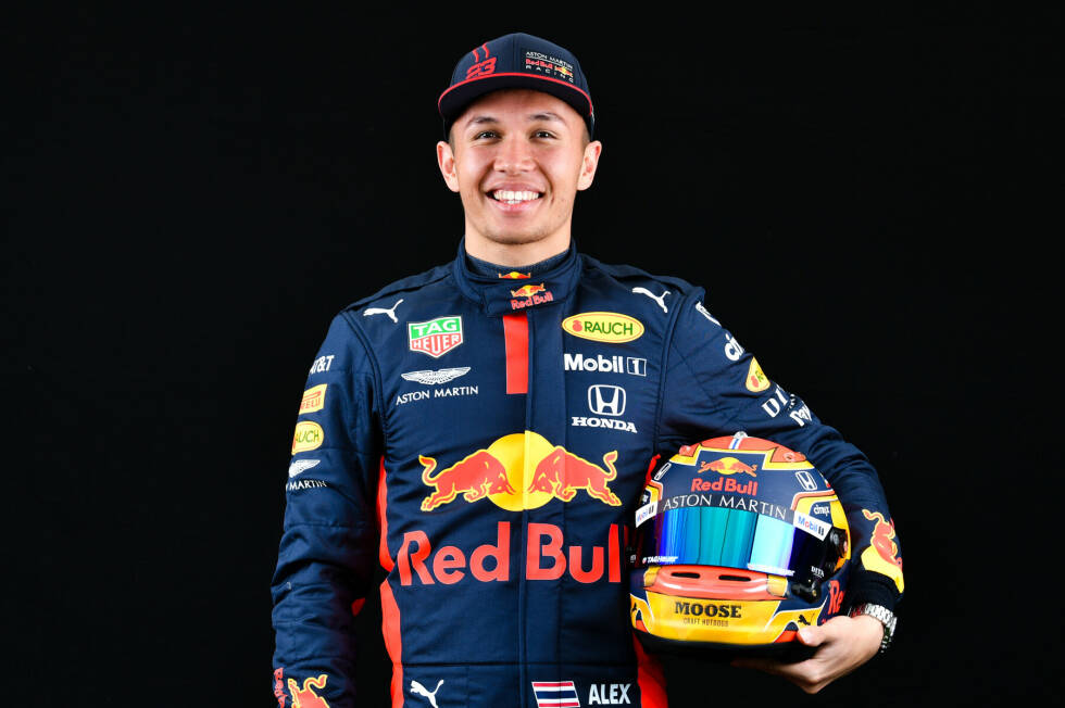 Foto zur News: #23: Alexander Albon (Red-Bull-Honda)