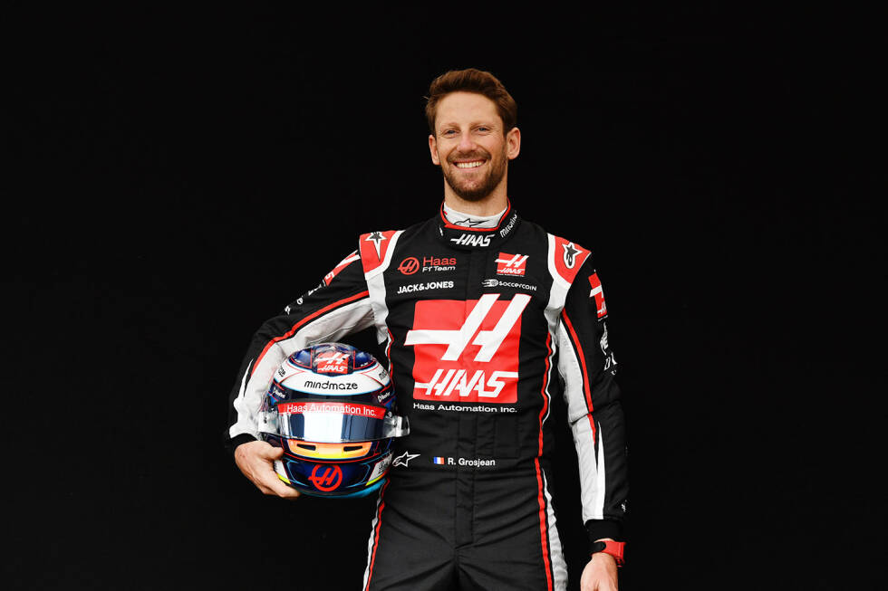 Foto zur News: #8: Romain Grosjean (Haas-Ferrari)