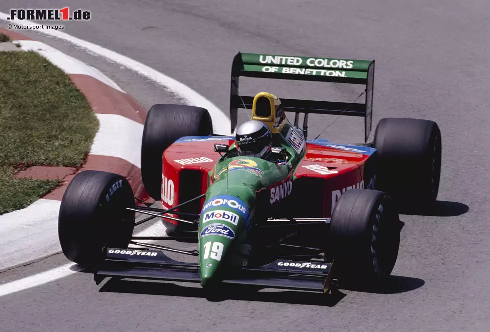 #19: Alessandro Nannini (Benetton): Er fuhr nicht auf Augenhöhe mit seinem Stallgefährten Nelson Piquet, aber immerhin drei Mal auf das Podium. Mit 21 Punkten kam der Italiener auf WM-Rang acht. Foto zur News: #19: Alessandro Nannini (Benetton): Er fuhr nicht auf Augenhöhe mit seinem Stallgefährten Nelson Piquet, aber immerhin drei Mal auf das Podium. Mit 21 Punkten kam der Italiener auf WM-Rang acht.