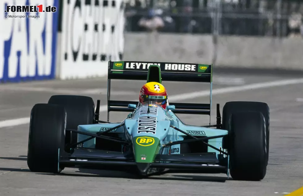 #15: Mauricio Gugelmin (Leyton House): Platz sechs in Belgien bedeutete das einzige zählbare Ergebnis für den Brasilianer im March-Rennstall. Foto zur News: #15: Mauricio Gugelmin (Leyton House): Platz sechs in Belgien bedeutete das einzige zählbare Ergebnis für den Brasilianer im March-Rennstall.
