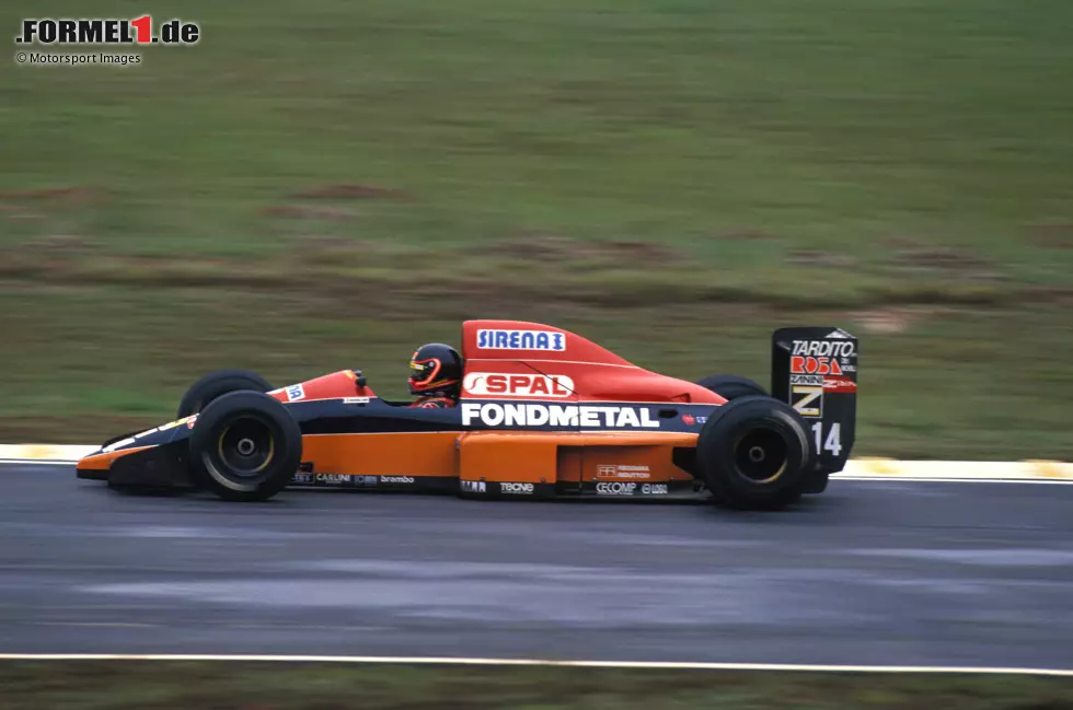 #14: Olivier Grouillard (Osella): Nur vier Mal in 16 Rennen schaffte es der Franzose als Alleindarsteller im Team überhaupt ins Ziel. Punkte gab es keine. Foto zur News: #14: Olivier Grouillard (Osella): Nur vier Mal in 16 Rennen schaffte es der Franzose als Alleindarsteller im Team überhaupt ins Ziel. Punkte gab es keine.