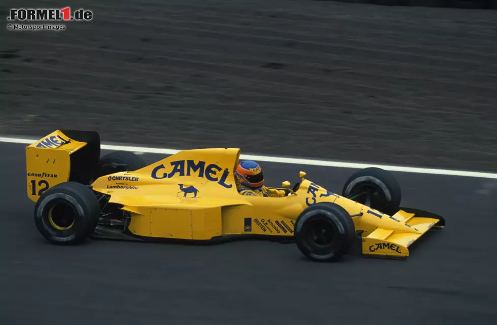 #12: Martin Donnelly (Lotus): Bis zu einem schweren Unfall in Jerez war der Brite mehrfach in die Top 10 gefahren, dann war seine Saison vorzeitig beendet - und auch seine Formel-1-Karriere. Foto zur News: #12: Martin Donnelly (Lotus): Bis zu einem schweren Unfall in Jerez war der Brite mehrfach in die Top 10 gefahren, dann war seine Saison vorzeitig beendet - und auch seine Formel-1-Karriere.