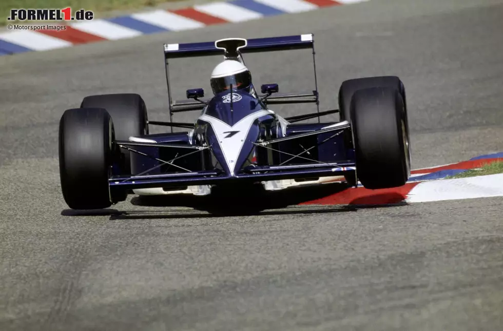 #7: David Brabham (Brabham): Nur eine Zielankunft bei 14 Versuchen für den Sohn von Formel-1-Weltmeister Jack Brabham im Rennstall des Vaters. An die Erfolgsstory von "Black Jack" knüpfte David Brabham damit nicht an. Foto zur News: #7: David Brabham (Brabham): Nur eine Zielankunft bei 14 Versuchen für den Sohn von Formel-1-Weltmeister Jack Brabham im Rennstall des Vaters. An die Erfolgsstory von "Black Jack" knüpfte David Brabham damit nicht an.