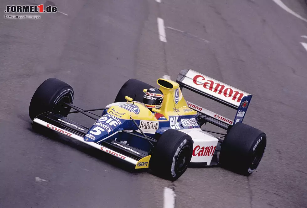 #5: Thierry Boutsen (Williams): Ein erster, ein zweiter und ein dritter Platz, dazu konstante Punkteergebnisse brachten dem Belgier 1990 die sechste Position in der Fahrerwertung ein. Foto zur News: #5: Thierry Boutsen (Williams): Ein erster, ein zweiter und ein dritter Platz, dazu konstante Punkteergebnisse brachten dem Belgier 1990 die sechste Position in der Fahrerwertung ein.