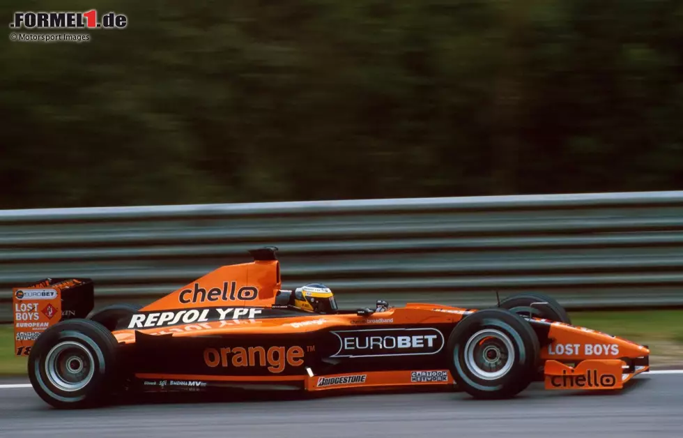 #18: Pedro de la Rosa (Arrows): Immerhin zwei sechste Plätze springen raus für den Spanier in seinem zweiten Formel-1-Jahr. Er verlässt Arrows zum Saisonende aber in Richtung Jaguar, zunächst als Testfahrer. Foto zur News: #18: Pedro de la Rosa (Arrows): Immerhin zwei sechste Plätze springen raus für den Spanier in seinem zweiten Formel-1-Jahr. Er verlässt Arrows zum Saisonende aber in Richtung Jaguar, zunächst als Testfahrer.