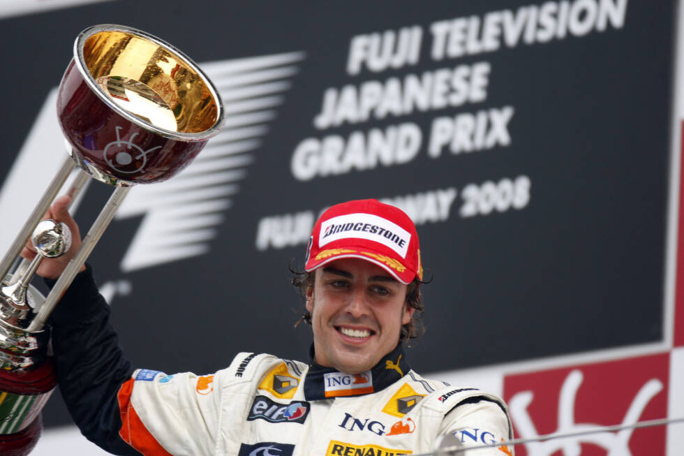 Foto zur News: Beinahe wäre der unrühmliche Singapur-Sieg von Alonso als letzter Renault-Sieg in die Geschichte des Teams eingegangen. Stichwort: Crashgate.