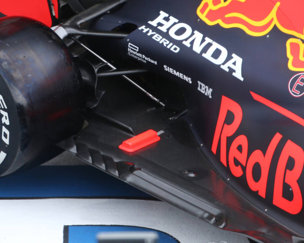 Foto zur News: Red Bull RB16: Unterboden