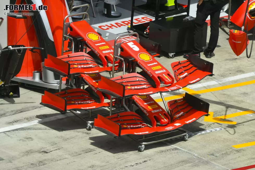 Foto zur News: Ferrari SF1000: Frontflügel