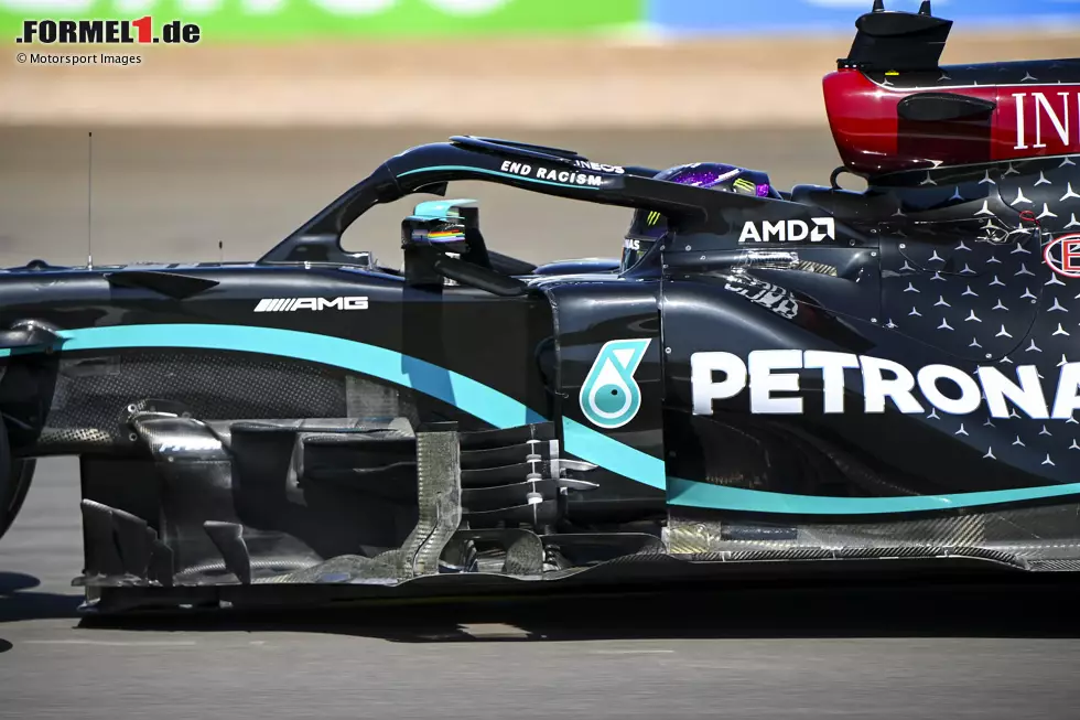 Foto zur News: Mercedes W11: Windabweiser