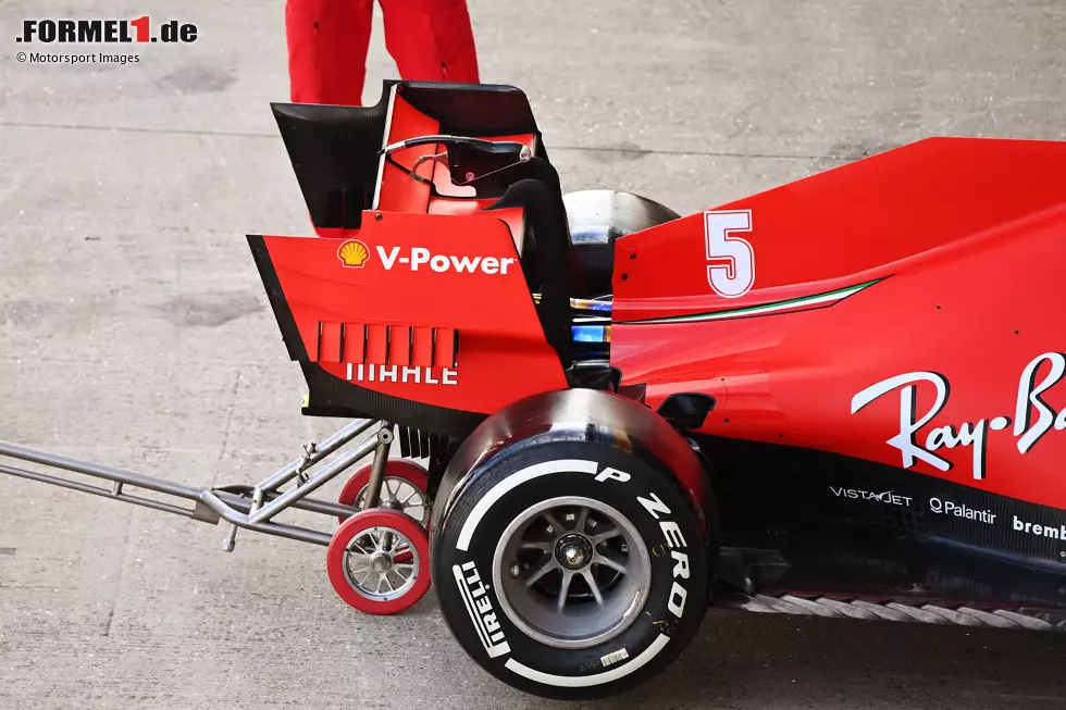 Foto zur News: Ferrari SF1000: Heckflügel