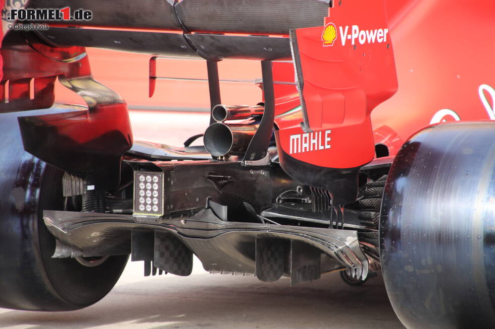 Foto zur News: Ferrari SF1000: Diffusor