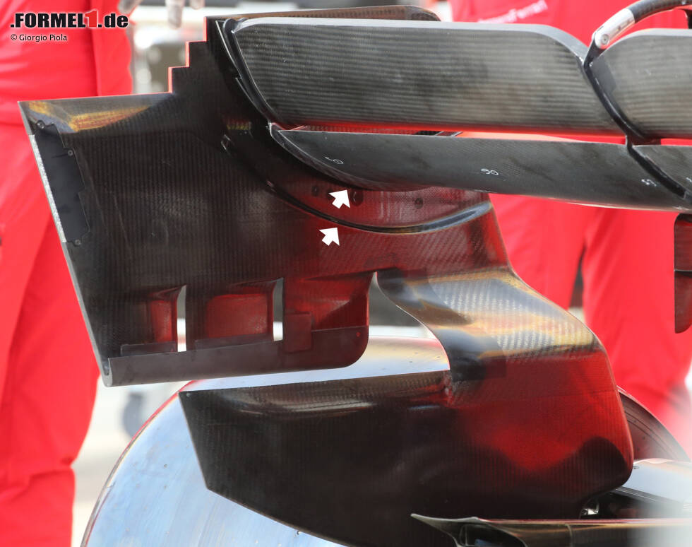 Foto zur News: Ferrari SF1000: Heckflügel-Endplatte