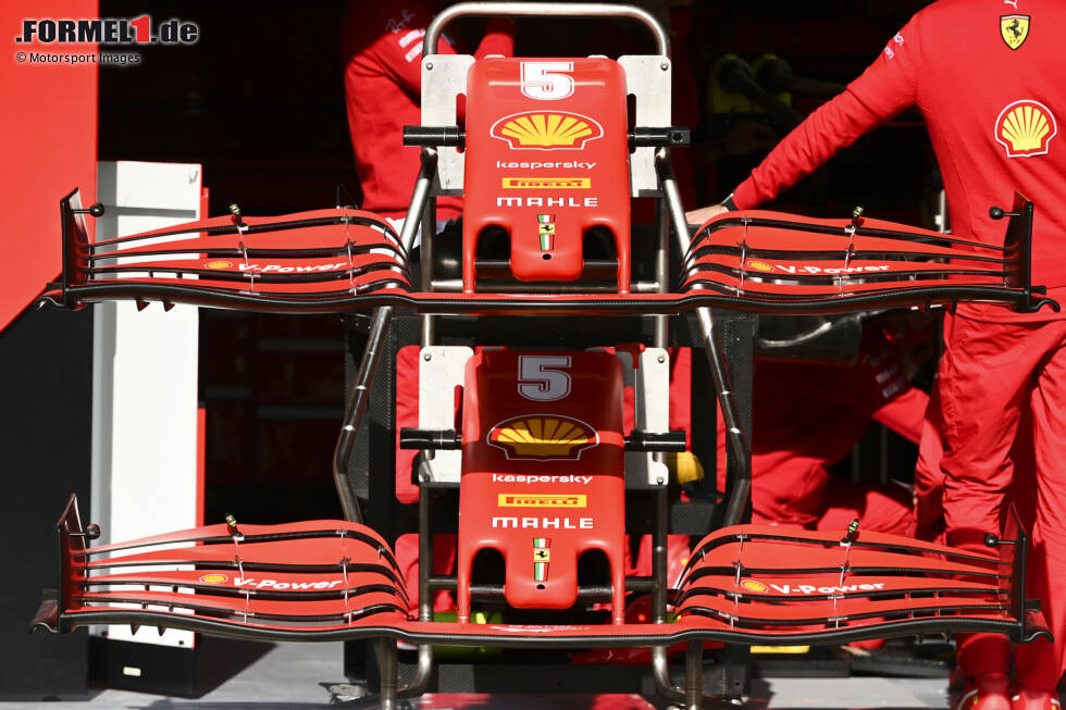 Foto zur News: Ferrari SF1000: Frontflügel